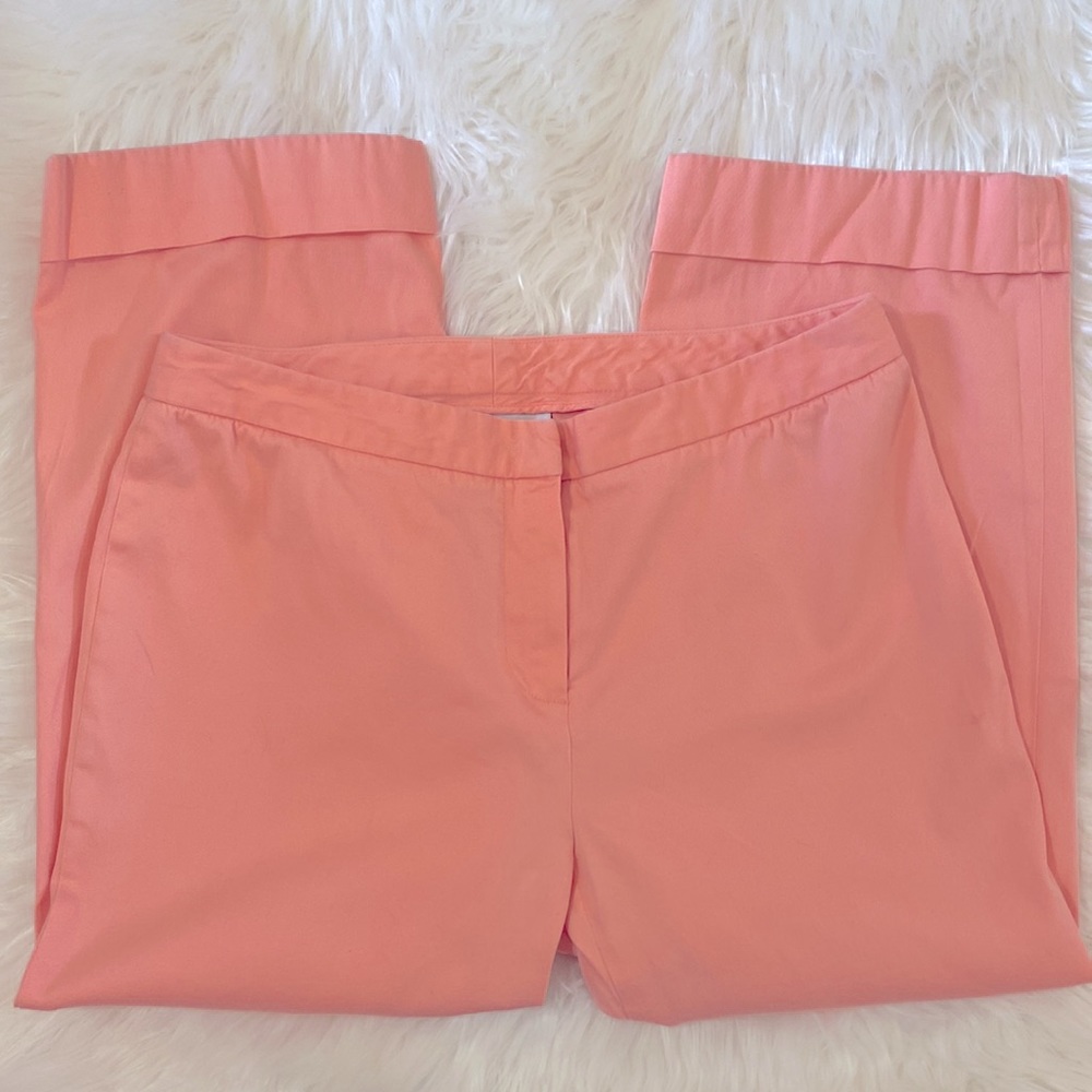 Petite Sophisticate Orange Capris